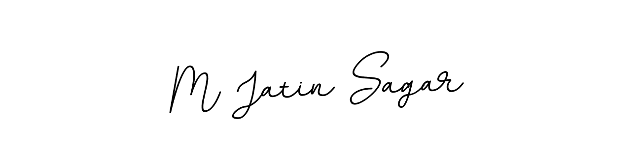 Also we have M Jatin Sagar name is the best signature style. Create professional handwritten signature collection using BallpointsItalic-DORy9 autograph style. M Jatin Sagar signature style 11 images and pictures png