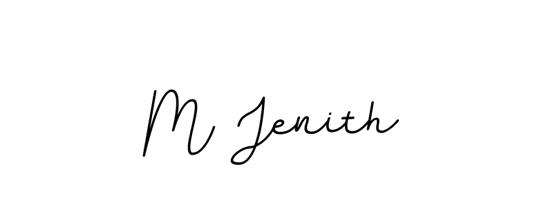 Make a beautiful signature design for name M Jenith. Use this online signature maker to create a handwritten signature for free. M Jenith signature style 11 images and pictures png