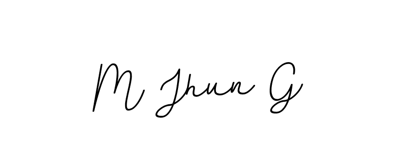 Also we have M Jhun G name is the best signature style. Create professional handwritten signature collection using BallpointsItalic-DORy9 autograph style. M Jhun G signature style 11 images and pictures png