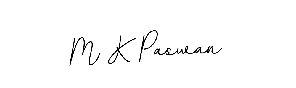 if you are searching for the best signature style for your name M K Paswan. so please give up your signature search. here we have designed multiple signature styles  using BallpointsItalic-DORy9. M K Paswan signature style 11 images and pictures png