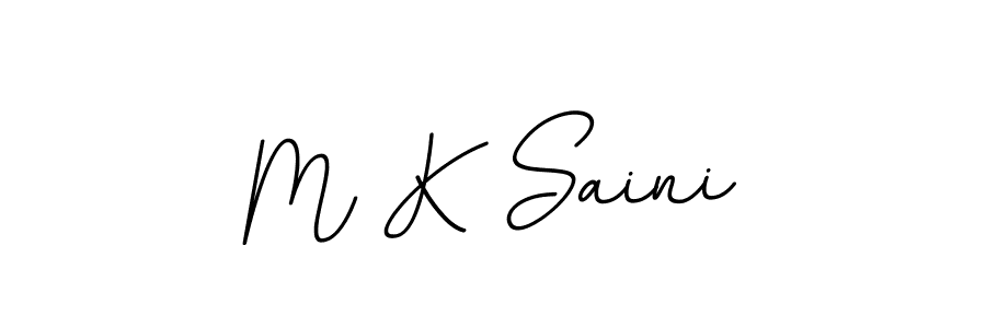 You can use this online signature creator to create a handwritten signature for the name M K Saini. This is the best online autograph maker. M K Saini signature style 11 images and pictures png