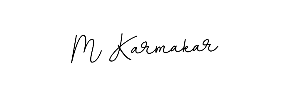 Also we have M Karmakar name is the best signature style. Create professional handwritten signature collection using BallpointsItalic-DORy9 autograph style. M Karmakar signature style 11 images and pictures png