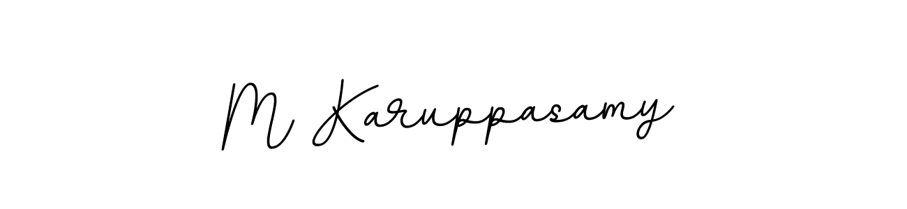 Make a beautiful signature design for name M Karuppasamy. Use this online signature maker to create a handwritten signature for free. M Karuppasamy signature style 11 images and pictures png