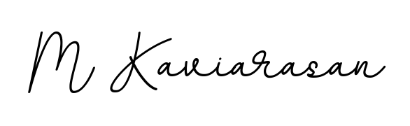 A modern signature idea for name M Kaviarasan using BallpointsItalic-DORy9 font. Clean strokes and elegant curves make it stand out instantly. M Kaviarasan signature style 11 images and pictures png