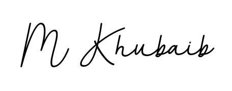 Quickly download M Khubaib name signature in high-resolution PNG using BallpointsItalic-DORy9 style. Ready to insert into PDFs and online applications. M Khubaib signature style 11 images and pictures png