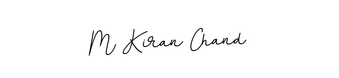 How to make M Kiran Chand signature? BallpointsItalic-DORy9 is a professional autograph style. Create handwritten signature for M Kiran Chand name. M Kiran Chand signature style 11 images and pictures png