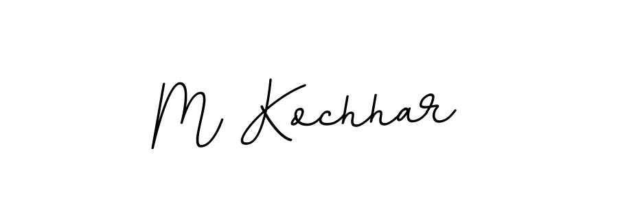 if you are searching for the best signature style for your name M Kochhar. so please give up your signature search. here we have designed multiple signature styles  using BallpointsItalic-DORy9. M Kochhar signature style 11 images and pictures png