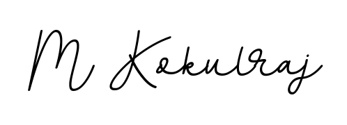 Get inspired by this graceful BallpointsItalic-DORy9 signature style for name M Kokulraj. Smooth loops and balanced proportions for everyday use. M Kokulraj signature style 11 images and pictures png