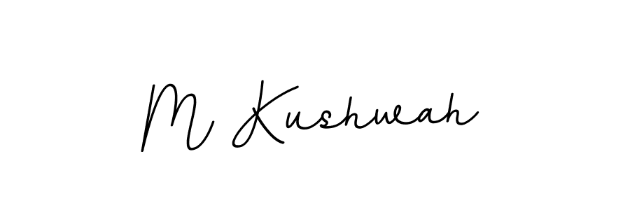 Similarly BallpointsItalic-DORy9 is the best handwritten signature design. Signature creator online .You can use it as an online autograph creator for name M Kushwah. M Kushwah signature style 11 images and pictures png