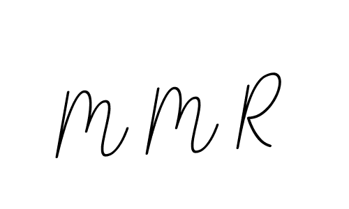 Make a beautiful signature design for name M M R. With this signature (BallpointsItalic-DORy9) style, you can create a handwritten signature for free. M M R signature style 11 images and pictures png