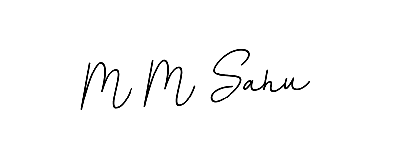 Similarly BallpointsItalic-DORy9 is the best handwritten signature design. Signature creator online .You can use it as an online autograph creator for name M M Sahu. M M Sahu signature style 11 images and pictures png