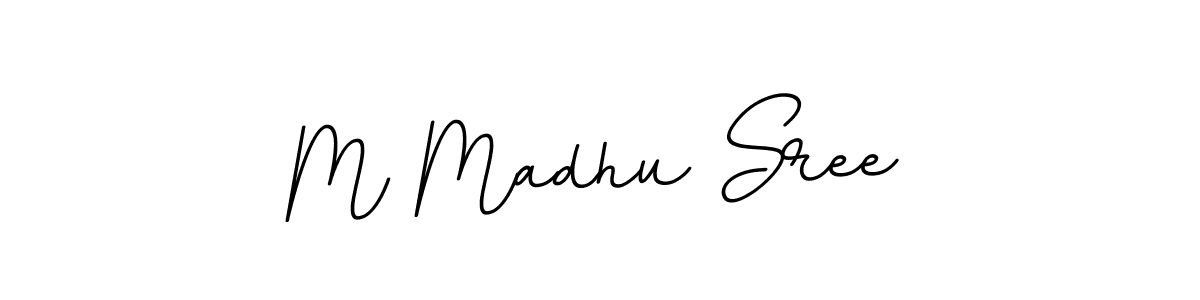 Check out images of Autograph of M Madhu Sree name. Actor M Madhu Sree Signature Style. BallpointsItalic-DORy9 is a professional sign style online. M Madhu Sree signature style 11 images and pictures png