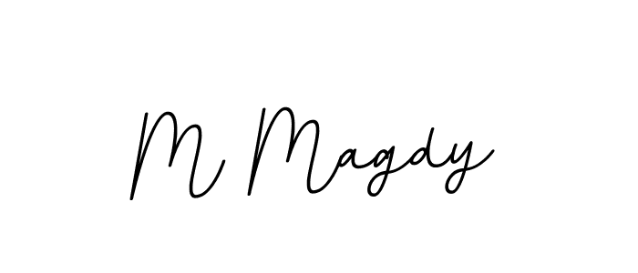 if you are searching for the best signature style for your name M Magdy. so please give up your signature search. here we have designed multiple signature styles  using BallpointsItalic-DORy9. M Magdy signature style 11 images and pictures png