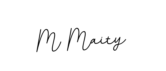 Also we have M Maity name is the best signature style. Create professional handwritten signature collection using BallpointsItalic-DORy9 autograph style. M Maity signature style 11 images and pictures png