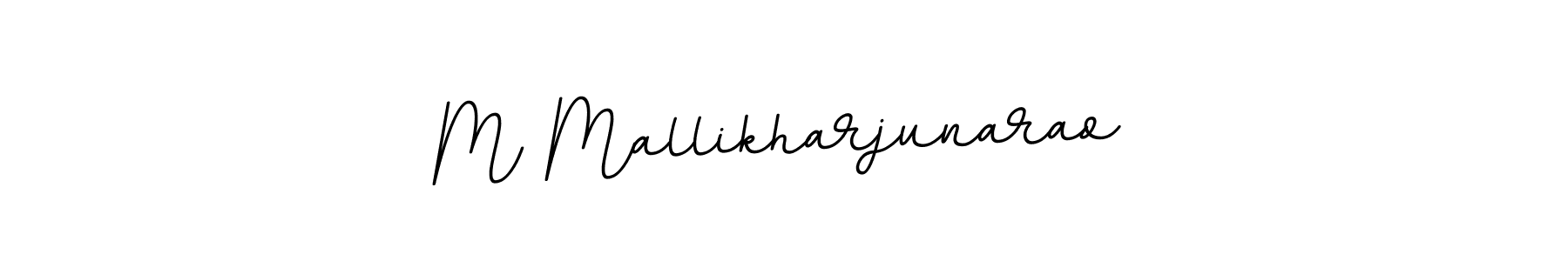 This is the best signature style for the M Mallikharjunarao name. Also you like these signature font (BallpointsItalic-DORy9). Mix name signature. M Mallikharjunarao signature style 11 images and pictures png