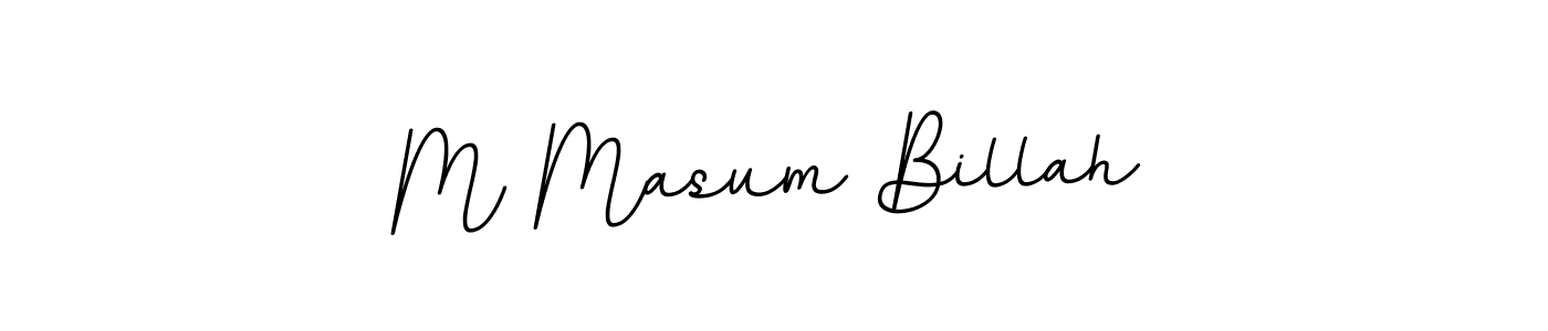 Also we have M Masum Billah name is the best signature style. Create professional handwritten signature collection using BallpointsItalic-DORy9 autograph style. M Masum Billah signature style 11 images and pictures png