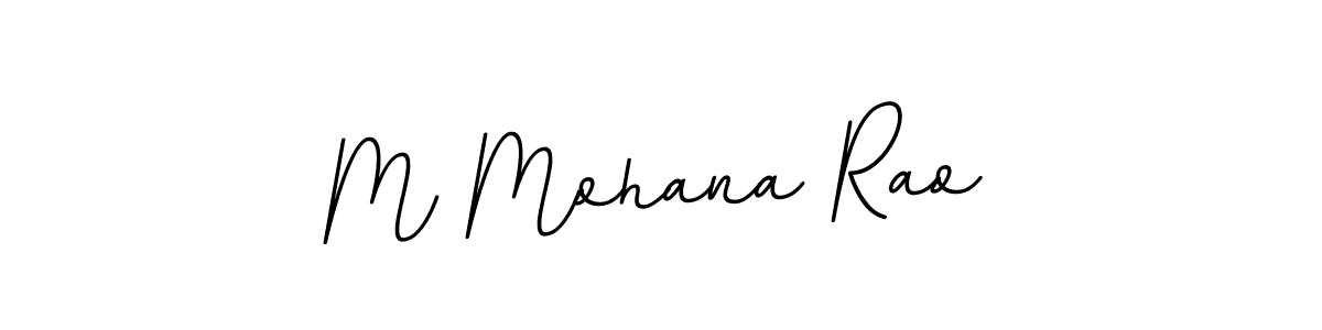 How to make M Mohana Rao signature? BallpointsItalic-DORy9 is a professional autograph style. Create handwritten signature for M Mohana Rao name. M Mohana Rao signature style 11 images and pictures png