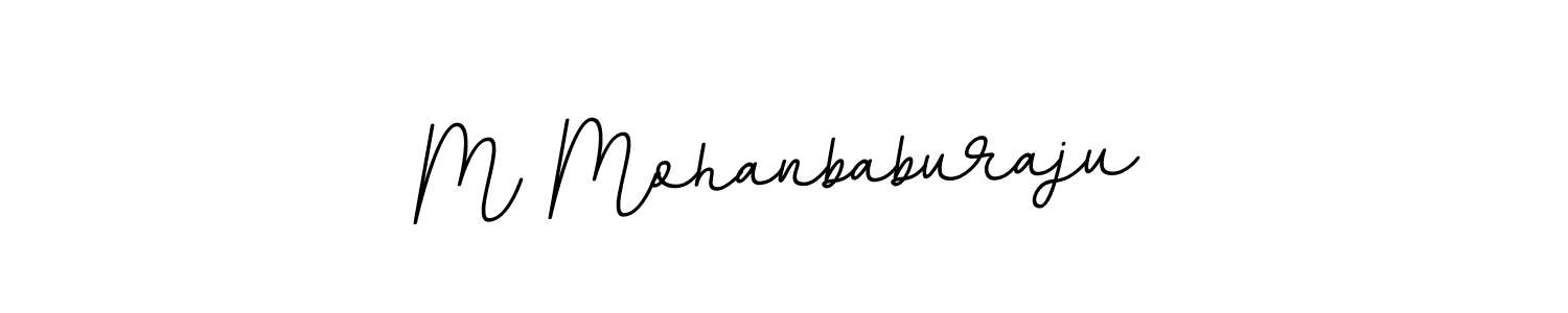 Also we have M Mohanbaburaju name is the best signature style. Create professional handwritten signature collection using BallpointsItalic-DORy9 autograph style. M Mohanbaburaju signature style 11 images and pictures png