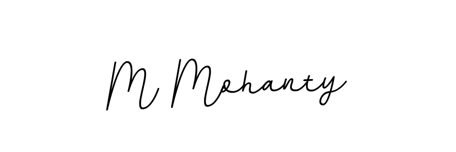 How to make M Mohanty signature? BallpointsItalic-DORy9 is a professional autograph style. Create handwritten signature for M Mohanty name. M Mohanty signature style 11 images and pictures png