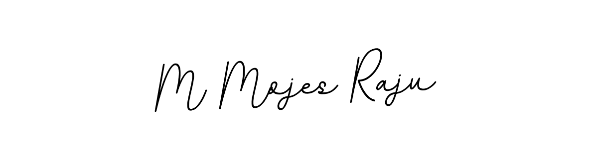 Create a beautiful signature design for name M Mojes Raju. With this signature (BallpointsItalic-DORy9) fonts, you can make a handwritten signature for free. M Mojes Raju signature style 11 images and pictures png