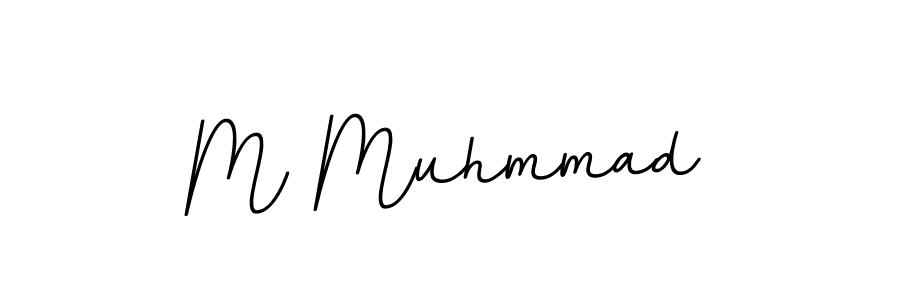 The best way (BallpointsItalic-DORy9) to make a short signature is to pick only two or three words in your name. The name M Muhmmad include a total of six letters. For converting this name. M Muhmmad signature style 11 images and pictures png