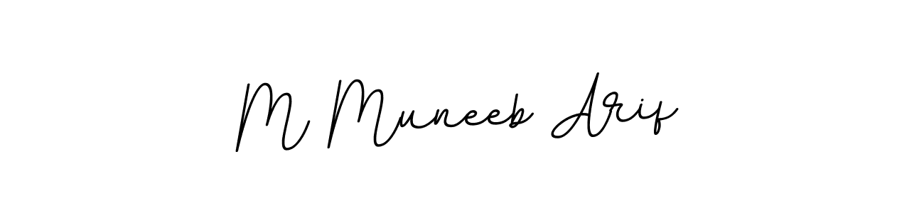 Here are the top 10 professional signature styles for the name M Muneeb Arif. These are the best autograph styles you can use for your name. M Muneeb Arif signature style 11 images and pictures png