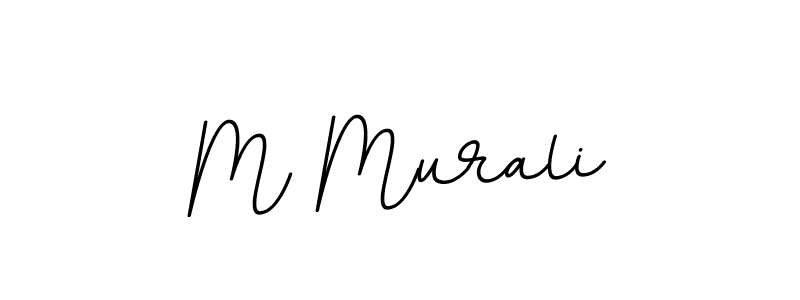 Also we have M Murali name is the best signature style. Create professional handwritten signature collection using BallpointsItalic-DORy9 autograph style. M Murali signature style 11 images and pictures png