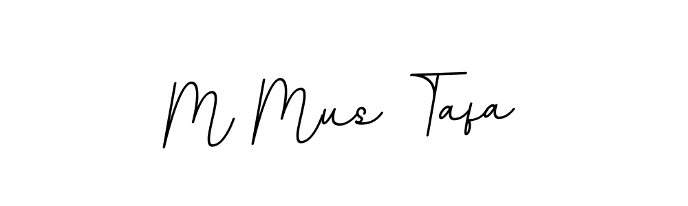 Make a beautiful signature design for name M Mus Tafa. With this signature (BallpointsItalic-DORy9) style, you can create a handwritten signature for free. M Mus Tafa signature style 11 images and pictures png