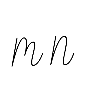 Also You can easily find your signature by using the search form. We will create M N name handwritten signature images for you free of cost using BallpointsItalic-DORy9 sign style. M N signature style 11 images and pictures png