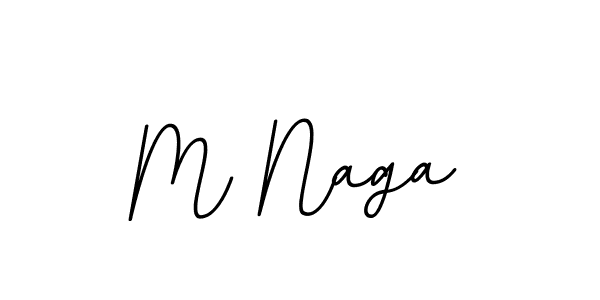 M Naga stylish signature style. Best Handwritten Sign (BallpointsItalic-DORy9) for my name. Handwritten Signature Collection Ideas for my name M Naga. M Naga signature style 11 images and pictures png