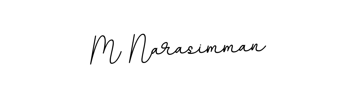 This is the best signature style for the M Narasimman name. Also you like these signature font (BallpointsItalic-DORy9). Mix name signature. M Narasimman signature style 11 images and pictures png