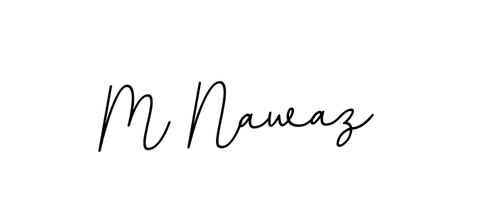 You should practise on your own different ways (BallpointsItalic-DORy9) to write your name (M Nawaz) in signature. don't let someone else do it for you. M Nawaz signature style 11 images and pictures png