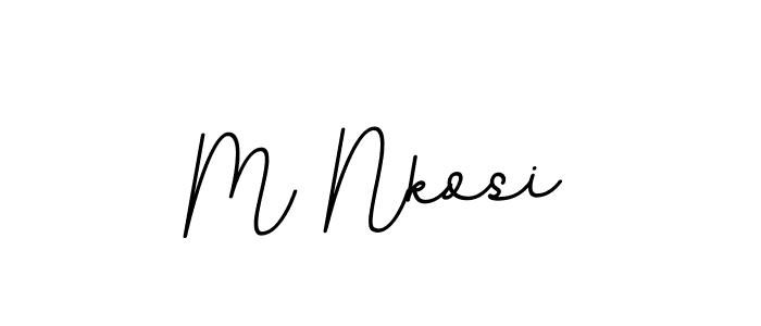 This is the best signature style for the M Nkosi name. Also you like these signature font (BallpointsItalic-DORy9). Mix name signature. M Nkosi signature style 11 images and pictures png