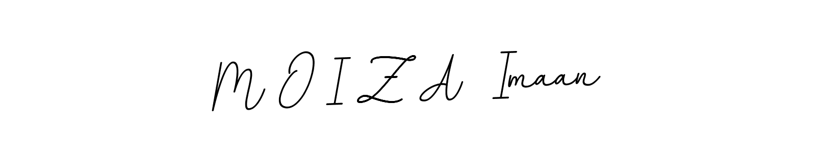 How to make M O I Z A  Imaan signature? BallpointsItalic-DORy9 is a professional autograph style. Create handwritten signature for M O I Z A  Imaan name. M O I Z A  Imaan signature style 11 images and pictures png