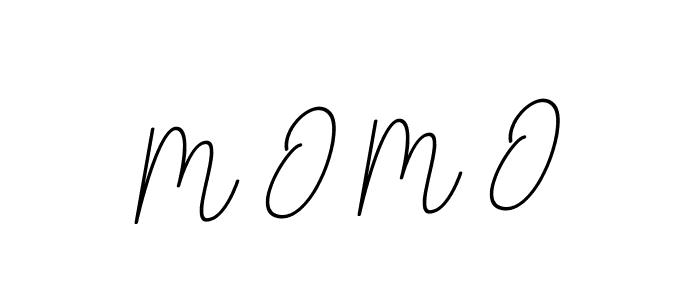 M O M O stylish signature style. Best Handwritten Sign (BallpointsItalic-DORy9) for my name. Handwritten Signature Collection Ideas for my name M O M O. M O M O signature style 11 images and pictures png