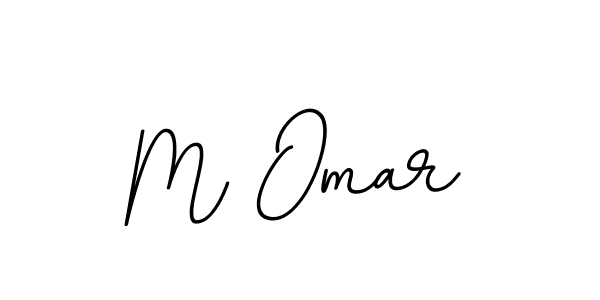 Use a signature maker to create a handwritten signature online. With this signature software, you can design (BallpointsItalic-DORy9) your own signature for name M Omar. M Omar signature style 11 images and pictures png