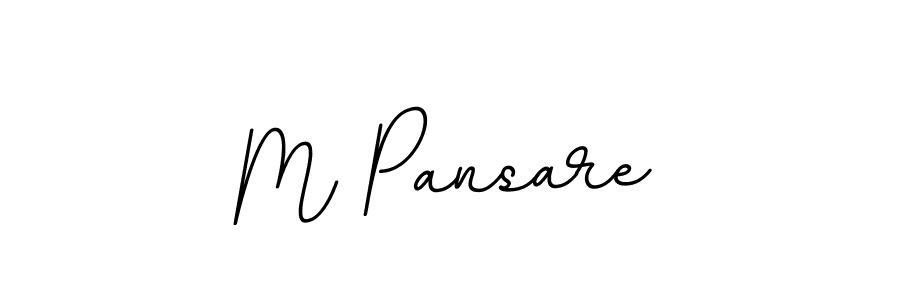 You should practise on your own different ways (BallpointsItalic-DORy9) to write your name (M Pansare) in signature. don't let someone else do it for you. M Pansare signature style 11 images and pictures png