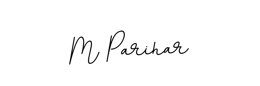 It looks lik you need a new signature style for name M Parihar. Design unique handwritten (BallpointsItalic-DORy9) signature with our free signature maker in just a few clicks. M Parihar signature style 11 images and pictures png