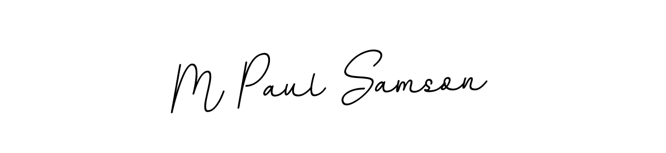 Here are the top 10 professional signature styles for the name M Paul Samson. These are the best autograph styles you can use for your name. M Paul Samson signature style 11 images and pictures png