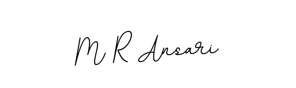 Also we have M R Ansari name is the best signature style. Create professional handwritten signature collection using BallpointsItalic-DORy9 autograph style. M R Ansari signature style 11 images and pictures png