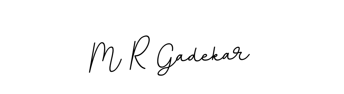 How to make M R Gadekar signature? BallpointsItalic-DORy9 is a professional autograph style. Create handwritten signature for M R Gadekar name. M R Gadekar signature style 11 images and pictures png