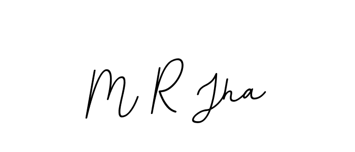 Also You can easily find your signature by using the search form. We will create M R Jha name handwritten signature images for you free of cost using BallpointsItalic-DORy9 sign style. M R Jha signature style 11 images and pictures png