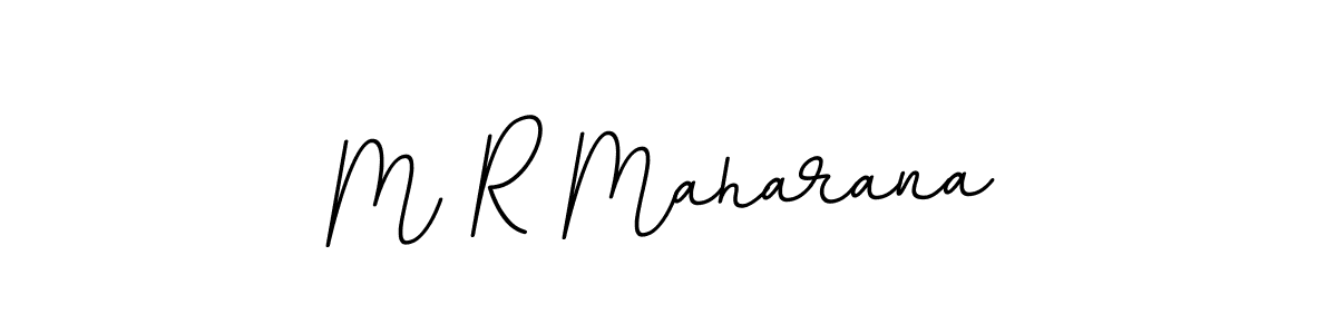 Create a beautiful signature design for name M R Maharana. With this signature (BallpointsItalic-DORy9) fonts, you can make a handwritten signature for free. M R Maharana signature style 11 images and pictures png