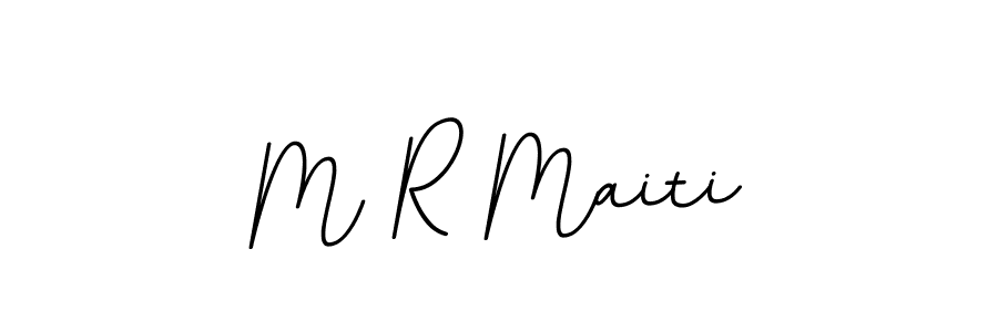 Make a beautiful signature design for name M R Maiti. Use this online signature maker to create a handwritten signature for free. M R Maiti signature style 11 images and pictures png