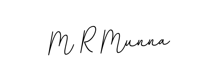 Check out images of Autograph of M R Munna name. Actor M R Munna Signature Style. BallpointsItalic-DORy9 is a professional sign style online. M R Munna signature style 11 images and pictures png