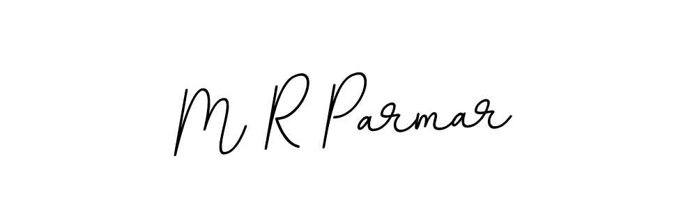 It looks lik you need a new signature style for name M R Parmar. Design unique handwritten (BallpointsItalic-DORy9) signature with our free signature maker in just a few clicks. M R Parmar signature style 11 images and pictures png