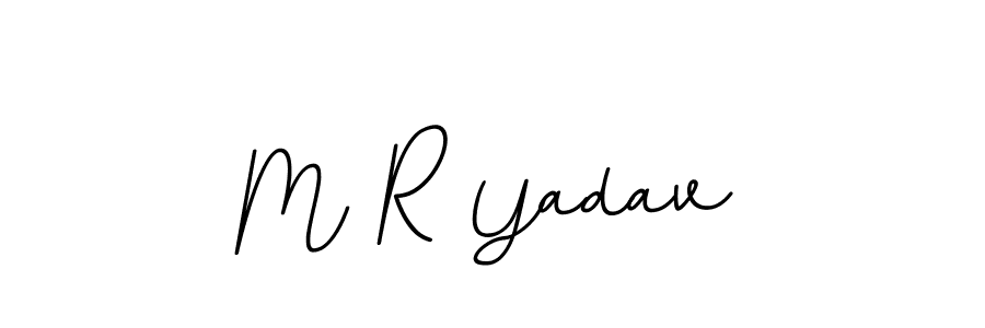 This is the best signature style for the M R Yadav name. Also you like these signature font (BallpointsItalic-DORy9). Mix name signature. M R Yadav signature style 11 images and pictures png