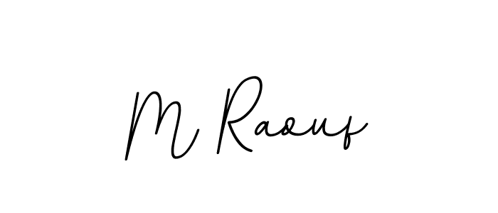 Also we have M Raouf name is the best signature style. Create professional handwritten signature collection using BallpointsItalic-DORy9 autograph style. M Raouf signature style 11 images and pictures png