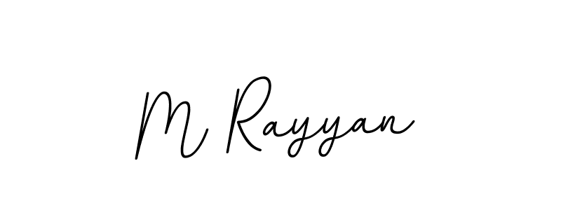 Also we have M Rayyan name is the best signature style. Create professional handwritten signature collection using BallpointsItalic-DORy9 autograph style. M Rayyan signature style 11 images and pictures png