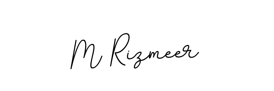 You can use this online signature creator to create a handwritten signature for the name M Rizmeer. This is the best online autograph maker. M Rizmeer signature style 11 images and pictures png